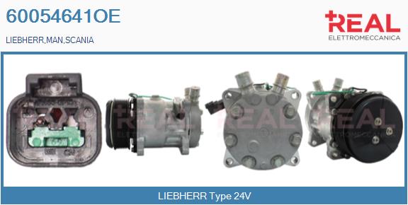 Compressor, air conditioning (60054641OE)