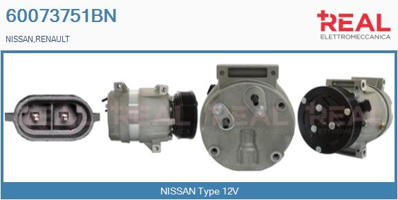 Compressor, air conditioning (60073751BN)