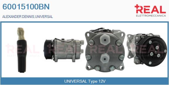 Compressor, air conditioning (60015100BN)