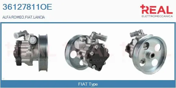 Hydraulic Pump, steering (36127811OE)