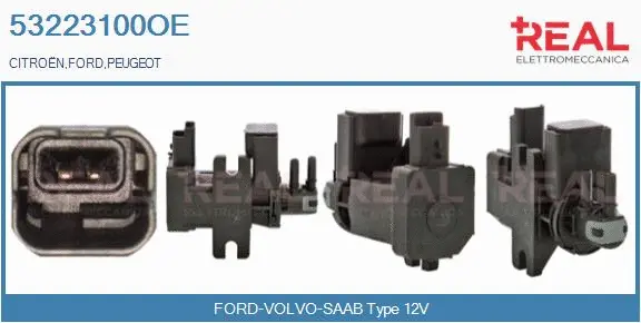 Pressure Converter, exhaust control (53223100OE)