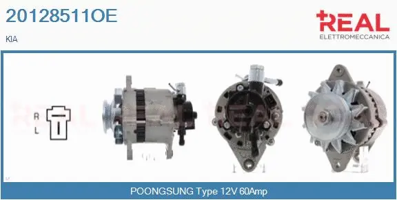 Alternator (20128511OE)