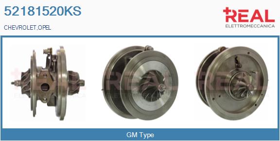 Core assembly, turbocharger (52181520KS)