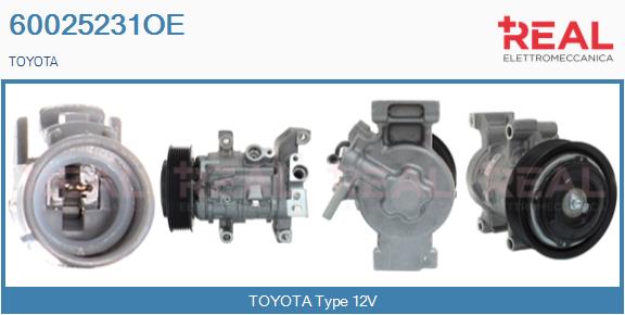 Compressor, air conditioning (60025231OE)