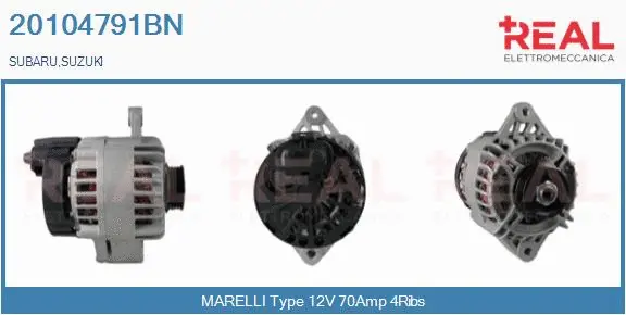 Alternator (20104791BN)