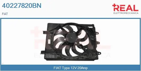 Electric Motor, radiator fan (40227820BN)