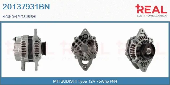 Alternator (20137931BN)