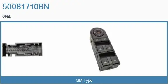 Switch, window regulator (50081710BN)