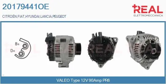 Alternator (20179441OE)
