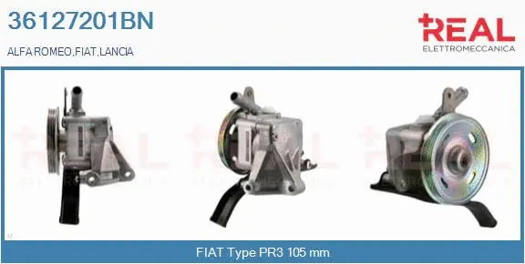 Hydraulic Pump, steering (36127201BN)