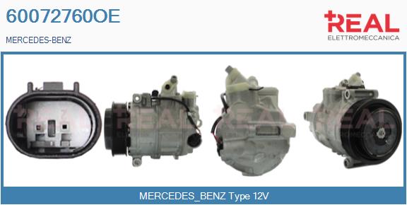 Compressor, air conditioning (60072760OE)
