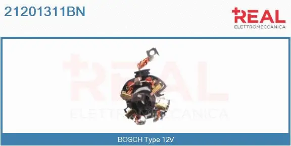 Holder, carbon brushes (21201311BN)