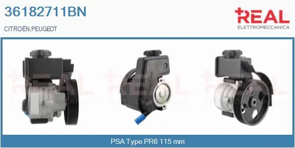 Hydraulic Pump, steering (36182711BN)
