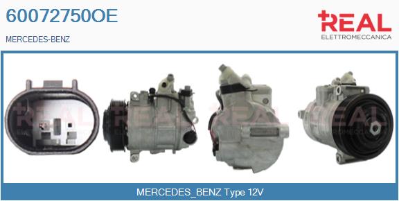 Compressor, air conditioning (60072750OE)