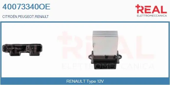 Resistor, interior blower (40073340OE)