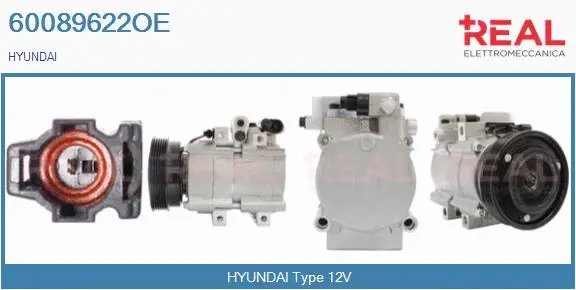 Compressor, air conditioning (60089622OE)