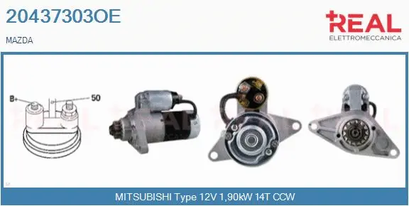 Starter (20437303OE)