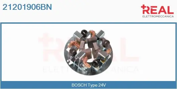 Holder, carbon brushes (21201906BN)