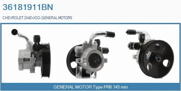 Hydraulic Pump, steering (36181911BN)