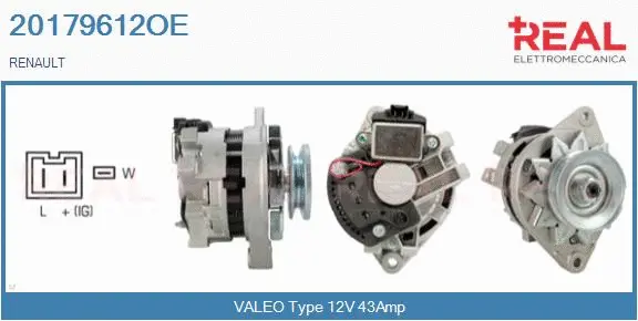 Alternator (20179612OE)