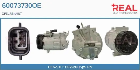 Compressor, air conditioning (60073730OE)