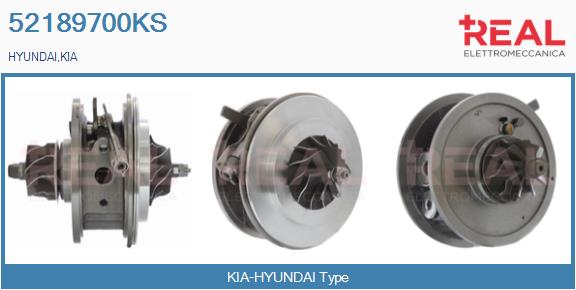 Core assembly, turbocharger (52189700KS)