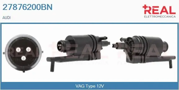 Washer Fluid Pump, window cleaning (27876200BN)