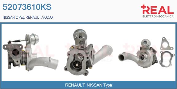 Charger, charging (supercharged/turbocharged) (52073610KS)