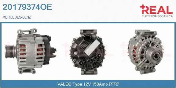 Alternator (20179374OE)
