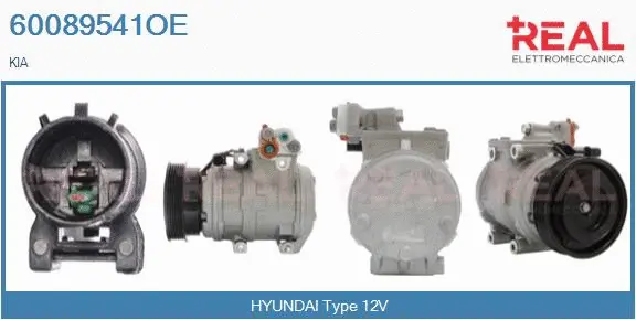 Compressor, air conditioning (60089541OE)