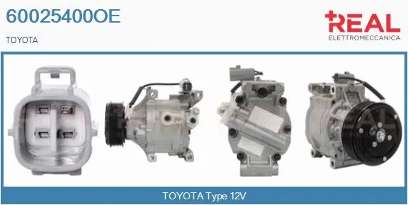 Compressor, air conditioning (60025400OE)
