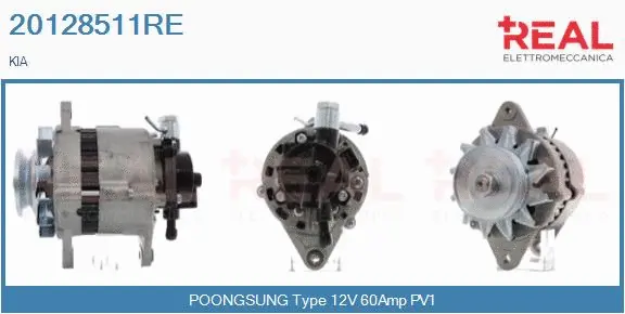 Alternator (20128511RE)
