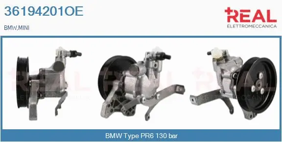 Hydraulic Pump, steering (36194201OE)
