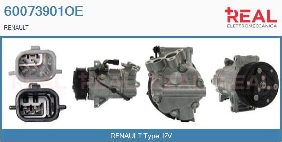 Compressor, air conditioning (60073901OE)