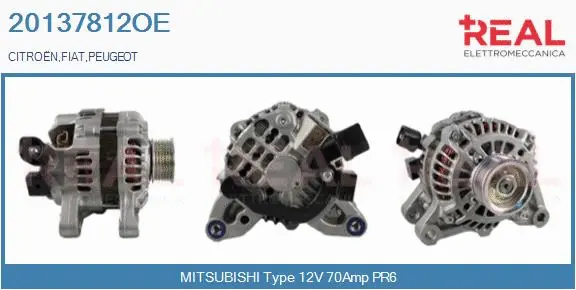 Alternator (20137812OE)
