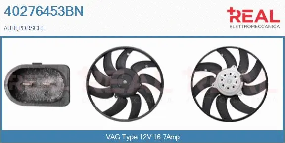 Fan, engine cooling (40276453BN)