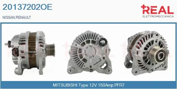 Alternator (20137202OE)