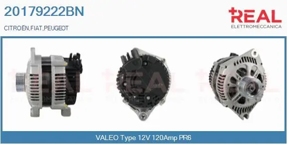 Alternator (20179222BN)