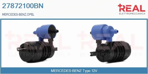 Washer Fluid Pump, window cleaning (27872100BN)