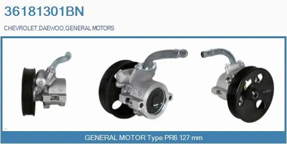 Hydraulic Pump, steering (36181301BN)