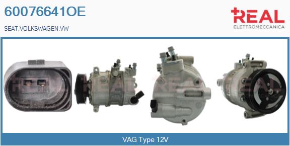 Compressor, air conditioning (60076641OE)