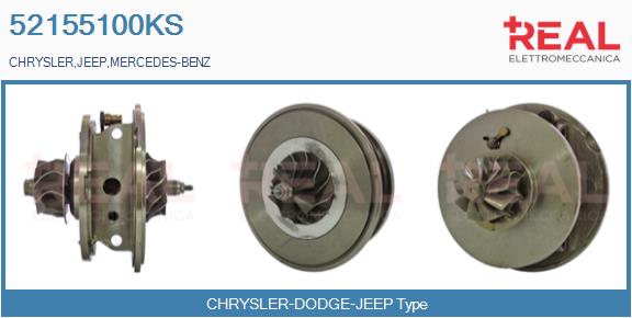 Core assembly, turbocharger (52155100KS)