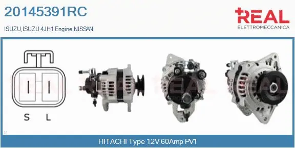 Alternator (20145391RC)