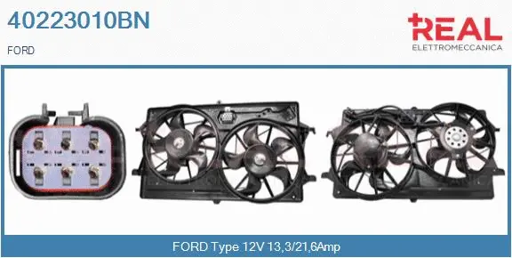 Electric Motor, radiator fan (40223010BN)