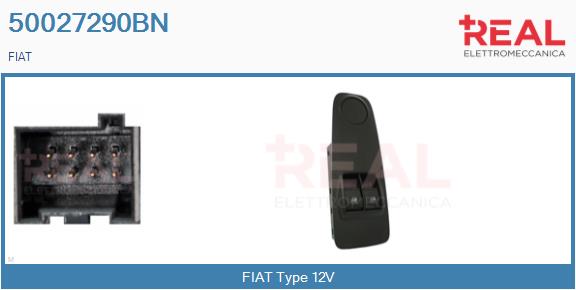 Switch, window regulator (50027290BN)