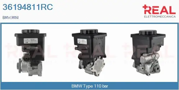 Hydraulic Pump, steering (36194811RC)