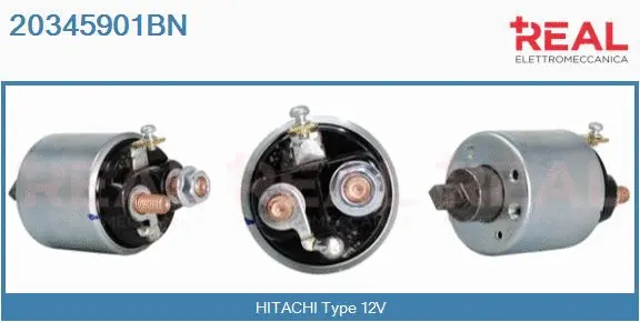 Solenoid Switch, starter (20345901BN)