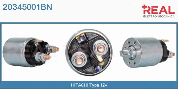 Solenoid Switch, starter (20345001BN)