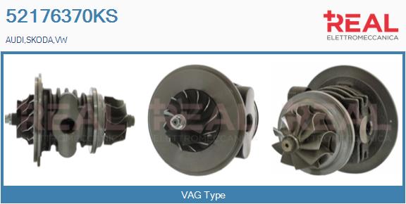 Core assembly, turbocharger (52176370KS)