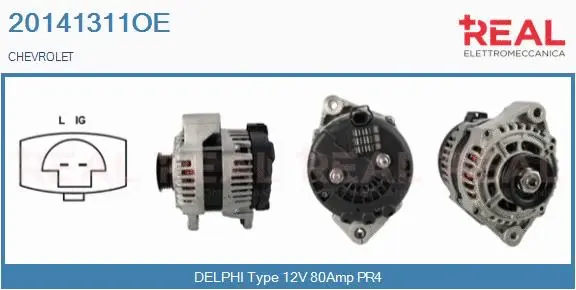 Alternator (20141311OE)